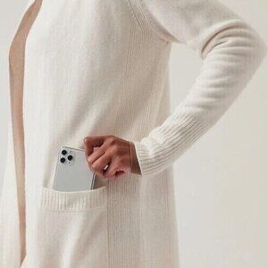 Athlete Spirit Wool Wrap Sweater Merino and Cashmere